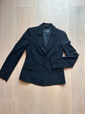 Classic Black Women's Emporio Armani Blazer Jacket